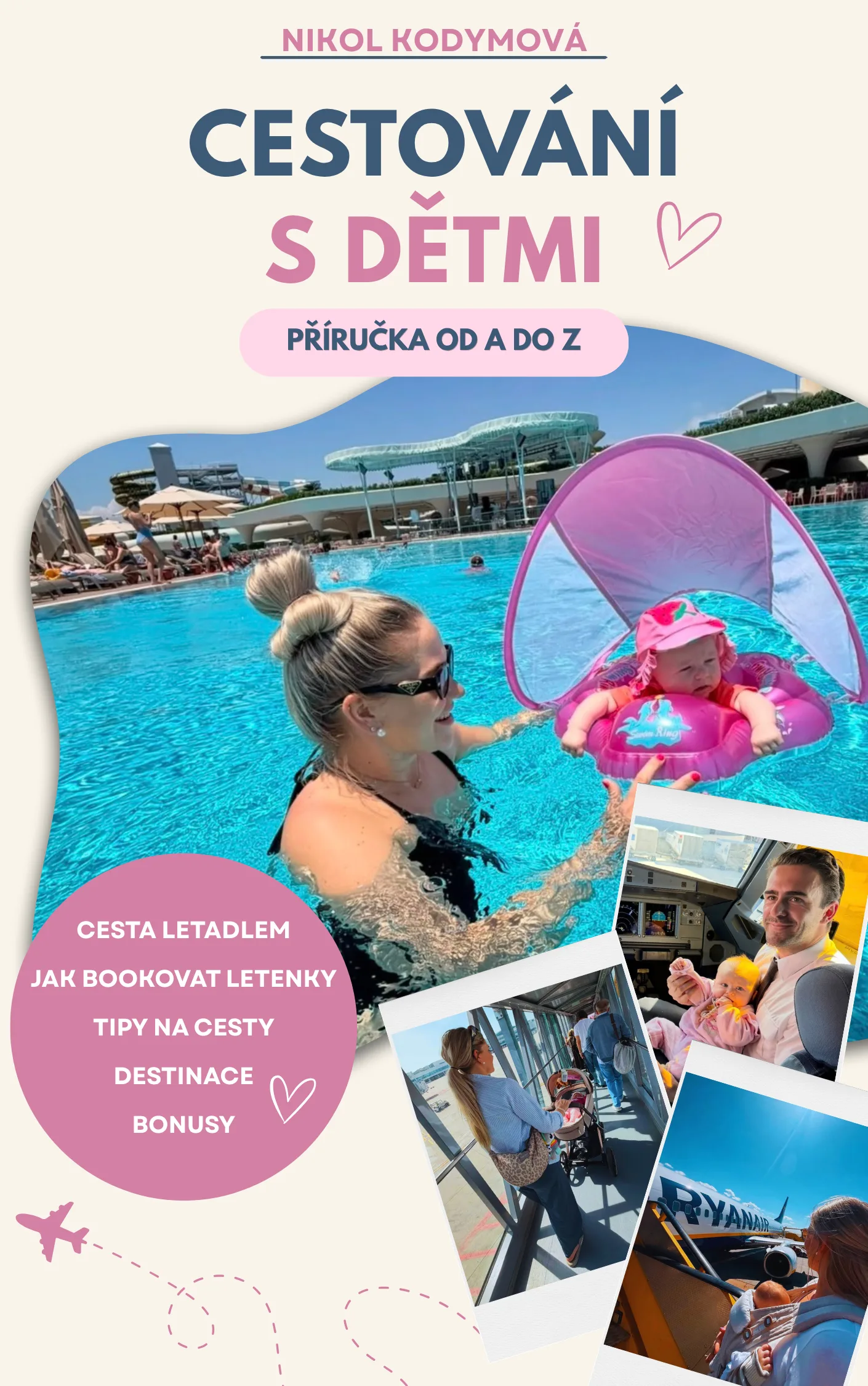 Obálka e-booku Cestování s dětmi letadlem